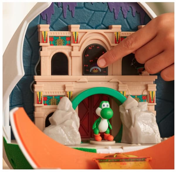 SUPER MARIO GALAXY YOSHI EGG TOY PLAYSET – INTERACTIVE SET, 23 CM