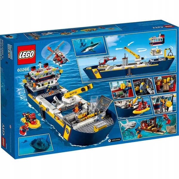 LEGO CITY 60266 Ocean Explorers’ Ship
