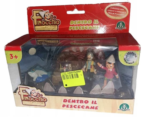 Pinocchio collectable figurines – Original ‘Inside the Shark’