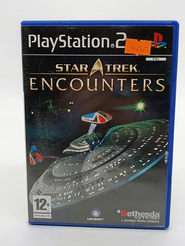 STAR TREK ENCOUNTERS game for Sony PlayStation 2 (PS2)