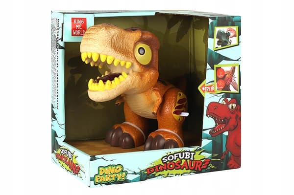 Interactive T-Rex Dinosaur with Sound and Light – An Adventure Playmate