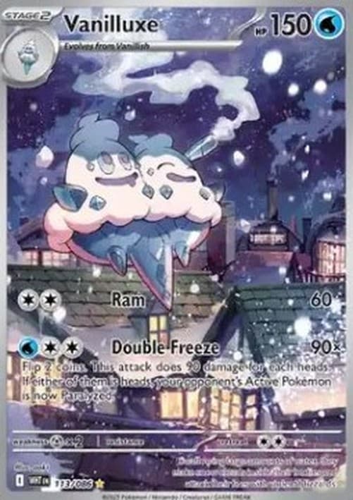 Pokemon TCG Vanilluxe