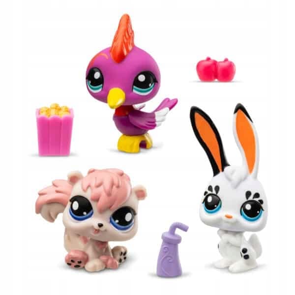 Littlest Pet Shop 3 Figures, Series 2 – Park Pets