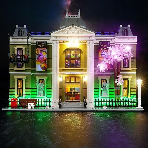 Cooldac LED lighting set, compatible with the Lego 10326 Museum set