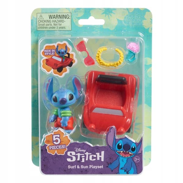 Lilo & Stitch Stitch Figurines – Stitch Car – 7 cm
