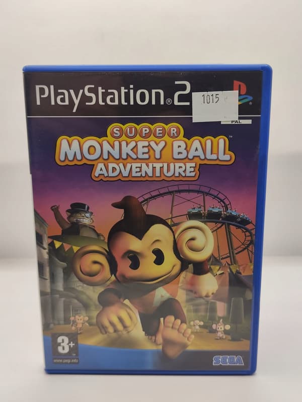 SUPER MONKEY BALL ADVENTURE 3XA PS2 SONY PLAYSTATION 2