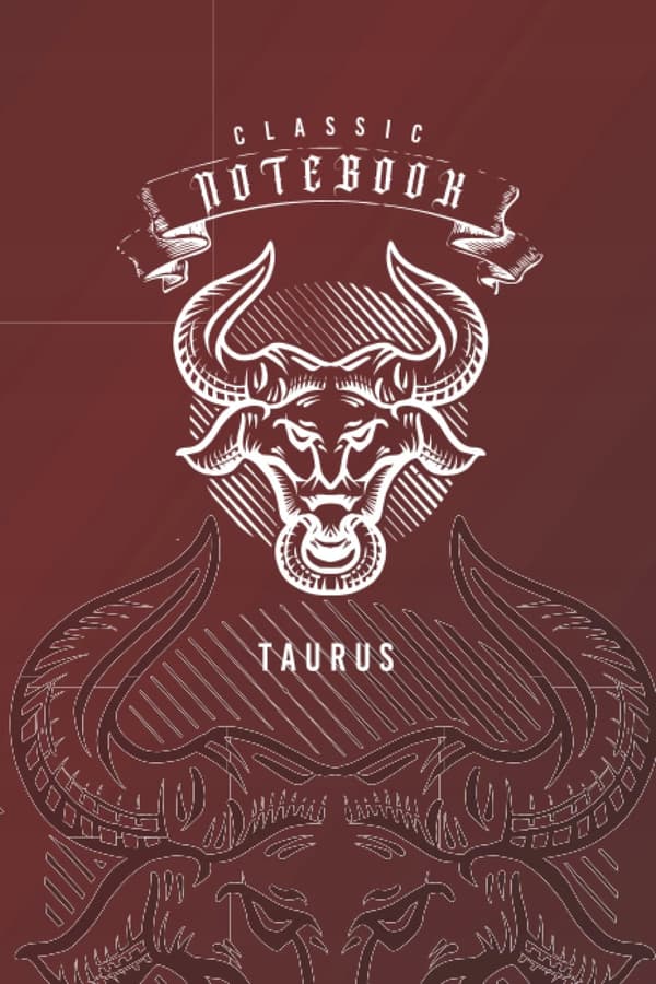 notebook: classic zodiac sign 6x9 120-page notebook