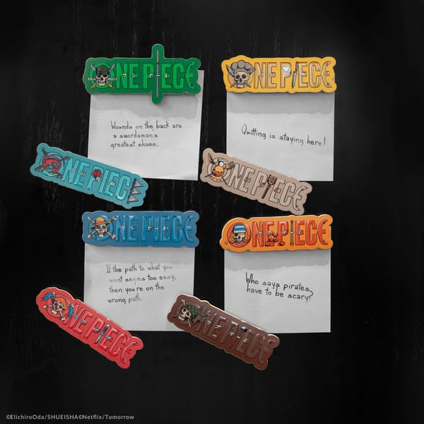 Set of 8 magnets, One Piece