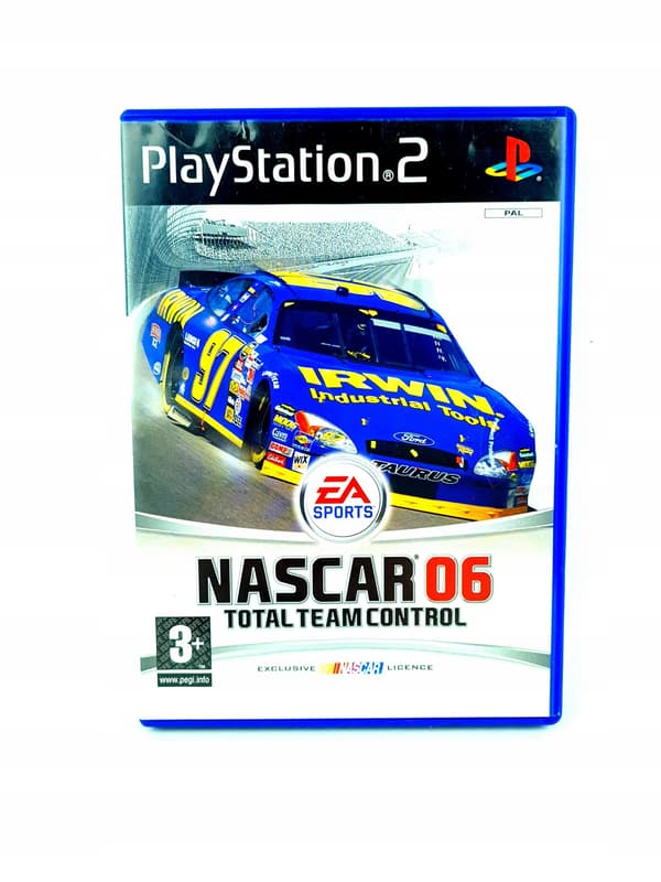 NASCAR 06 TOTAL TEAM CONTROL PS2 PAL FIRST EDITION IN ENGLISH ENG