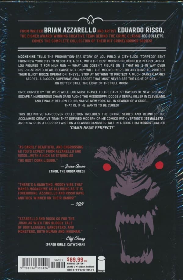 Moonshine by Brian Azzarello