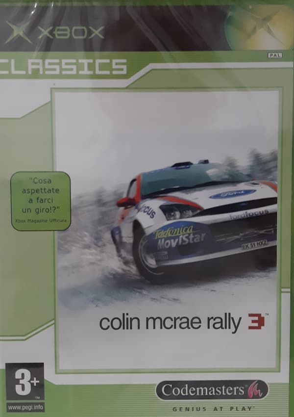 Xbox Colin McRae Rally 3
