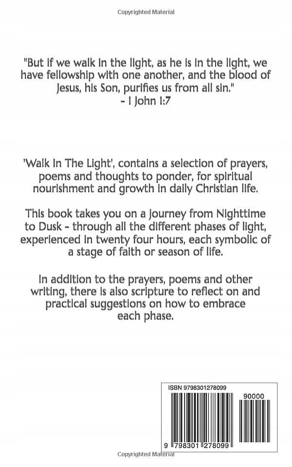 Avnit, Caroline: *Walk In The Light: Prayers, Poems and Thoughts to Ponder*
