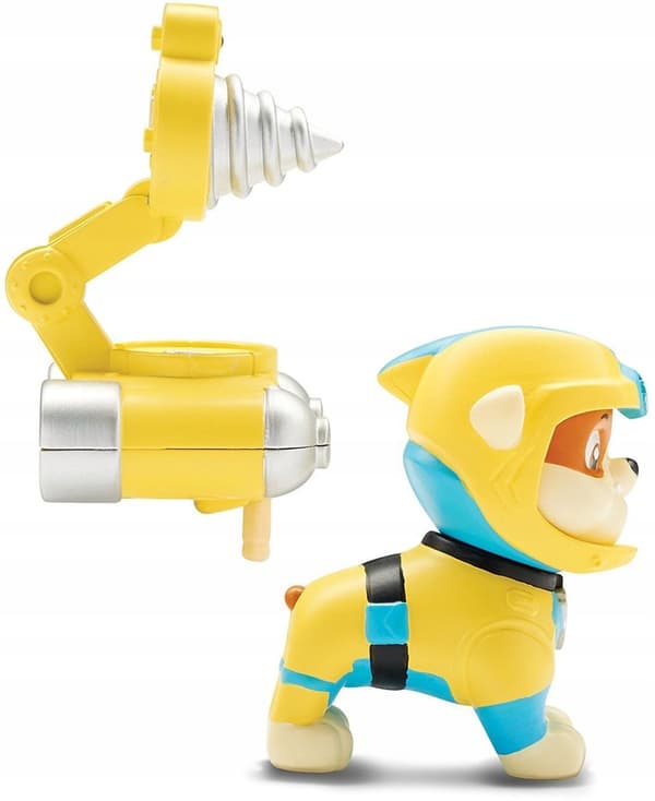 PSI MARINE PATROL RUBBLE ACTION FIGURE WITH LIGHT