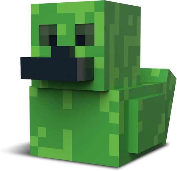 Tubbz Duck Figurine – First Edition Creeper – Official Minecraft
