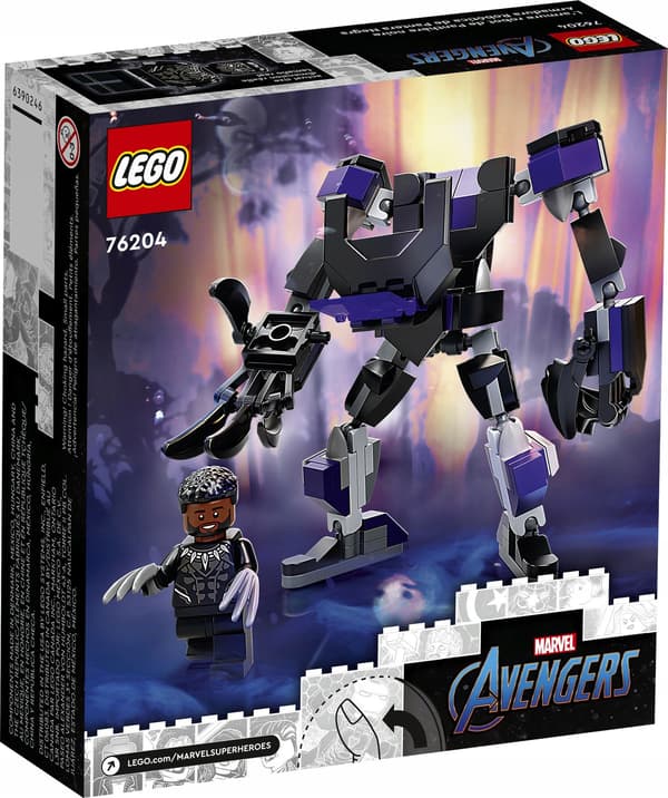 LEGO 76204 Black Panther’s Mechanical Armour