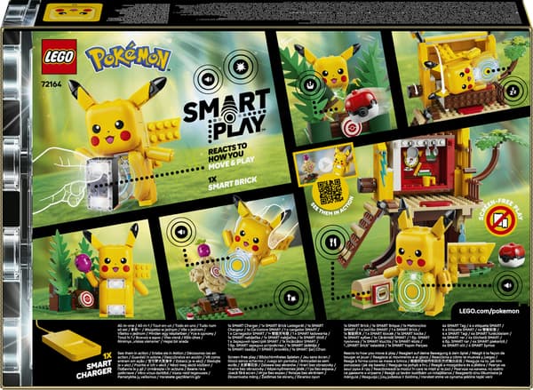 LEGO Pokémon SMART Play: Pikachu’s Training House 72164