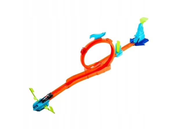 HOT WHEELS Stunt Track LOOP Flag Finish JHK77