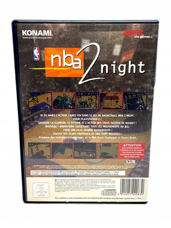 ESPN NBA 2night PS2