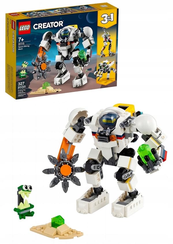 LEGO CREATOR 31115 SPACE MINING ROBOT