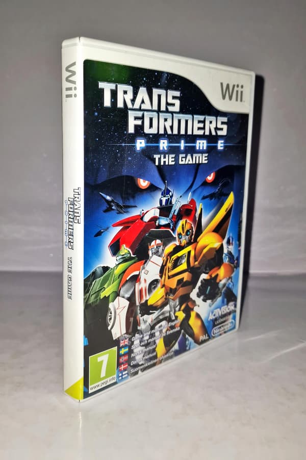 TRANSFORMERS PRIME THE GAME FOR NINTENDO WII – READ THE DESCRIPTION!!!