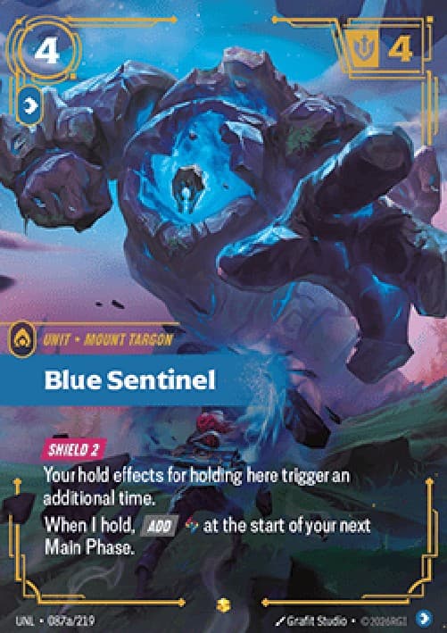 Riftbound UNL Blue Sentinel