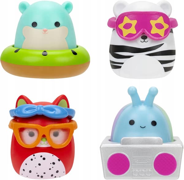 SQUISHMALLOWS Squish-A-Longs 25 Mini Figures + Accessories