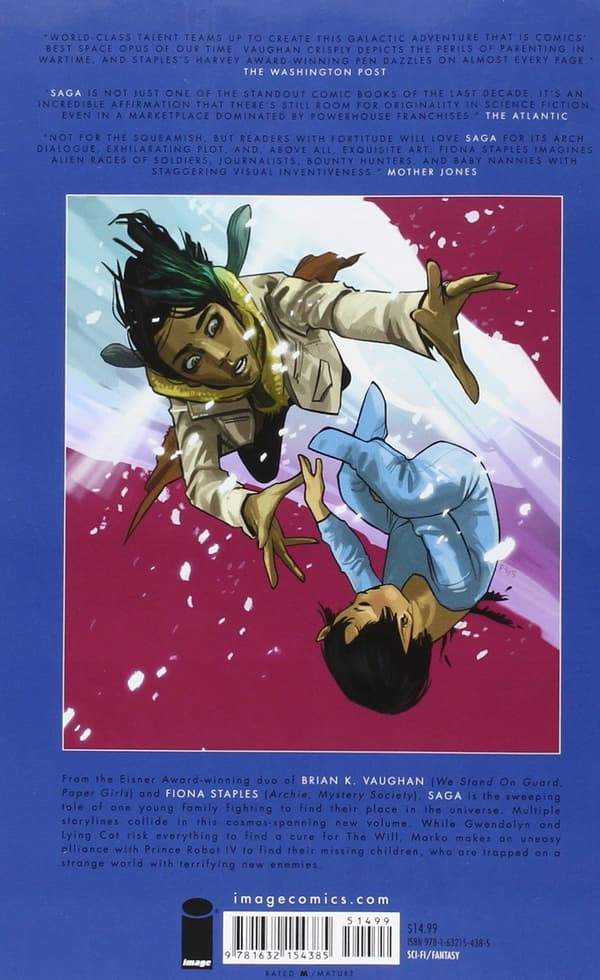 Saga Volume 5 by Brian K. Vaughan