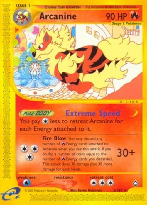 Pokemon TCG Arcanine