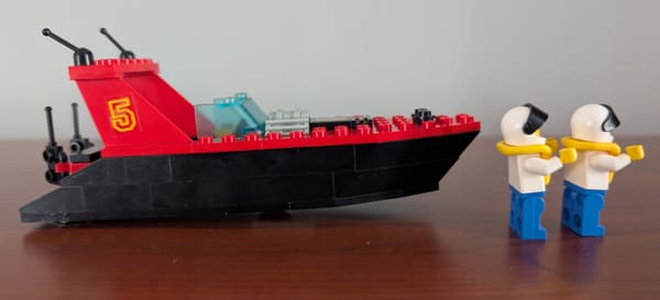 Lego 6679 Black Thunder Boat