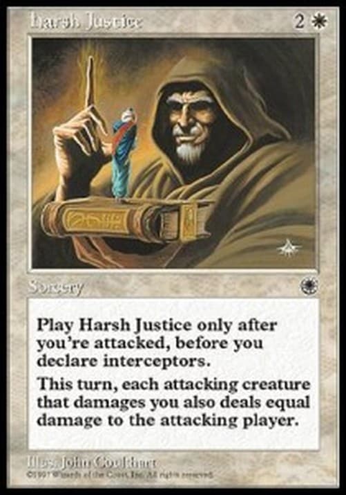 Magic: The Gathering Harsh Justice