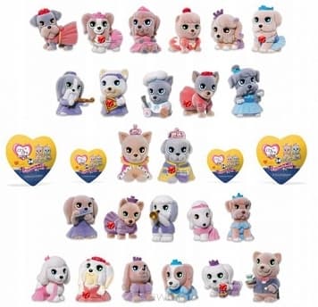 CHI CHI BAL POUCH – FLOCKED FIGURINE, 10 + 1 PCS