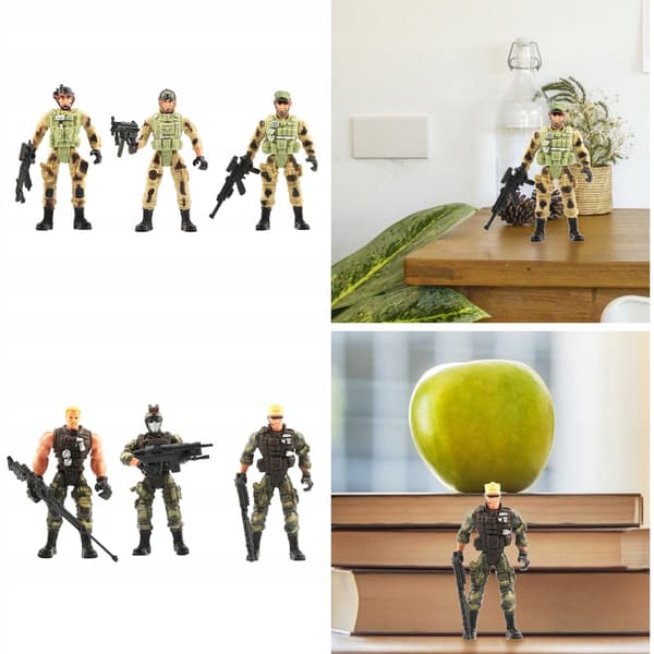 Special Forces Action Figures – A multi-functional role-play toy – Squad toy, Style B