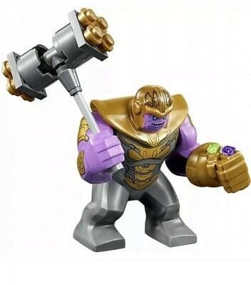 Lego Super Heroes Thanos + COMPLETE GAUNTLET 76131