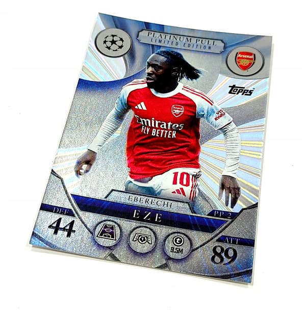 MATCH ATTAX EXTRA 2025/26 CARD. NO. PP 2 EBERECHI EXE / PLATINUM PULL
