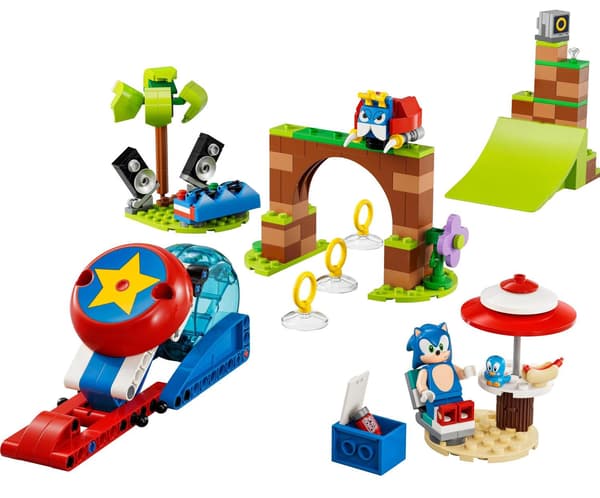 LEGO 76990 Sonic the Hedgehog – Sonic – The Speeding Ball Challenge