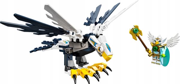 LEGO CHIMA 70124 LEGEND BEAST Eris the Eagle – Weapons: Axe and Shield