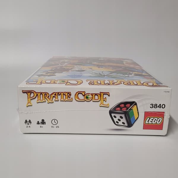 Lego Pirates Board Game PL 3840 Pirate Code MISB 2009 Christmas tree, Father Christmas
