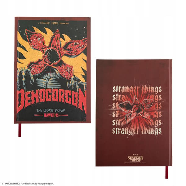 Demogoron Hardback Notebook, Stranger Things