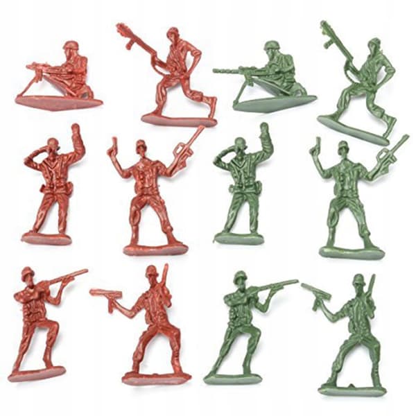 270x Basic Set 4cm Soldiers, Army, Figures and Accessories, Tanks, Warplanes, and more