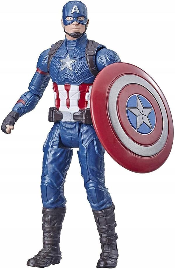 MARVEL AVENGERS CAPTAIN AMERICA FIGURINE E3932 + ACCESSORIES