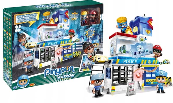 EPEE PINYPON ACTION POLICE STATION FIGURINES 16059