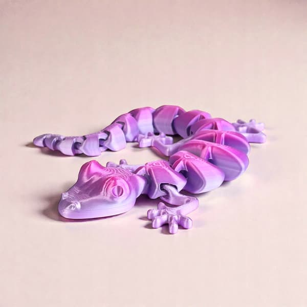 40 cm decorative figurine – MOVING 3D lizard – a gift for a child
