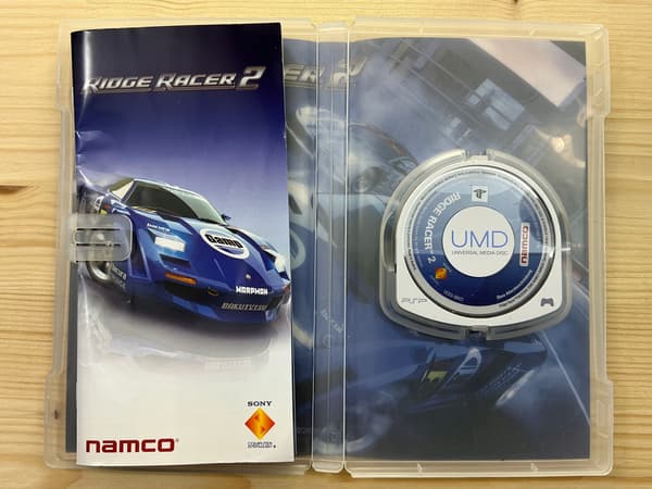 RIDGE RACER 2 – ‘Ideal’ edition – complete set – PSP PREMIERE