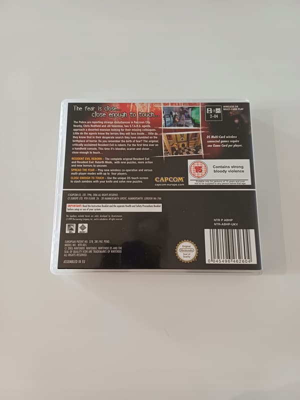 Resident Evil: Deadly Silence for Nintendo DS (boxed)
