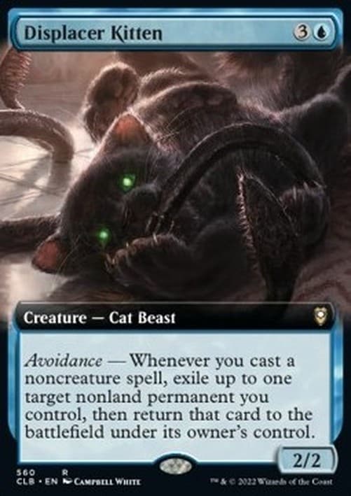 Magic: The Gathering Displacer Kitten
