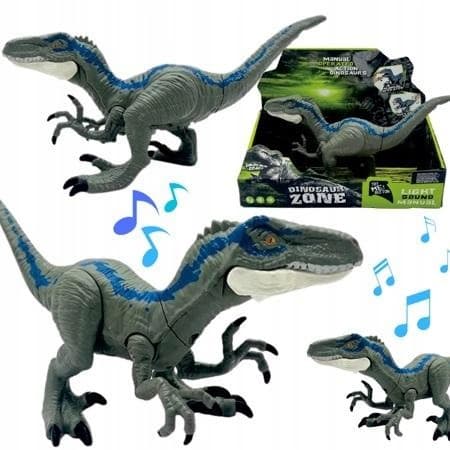 INTERACTIVE DINOSAUR WITH SOUND AND LIGHT-UP EYES