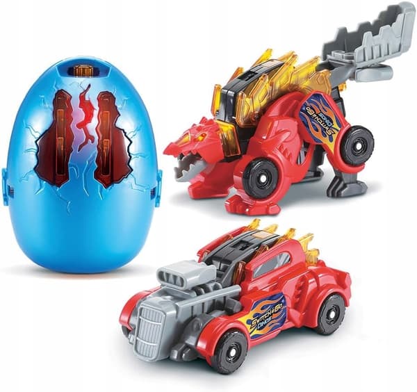 VTech Switch Go Dinos Toy – Dinosaur Egg with Sounds and Transformation