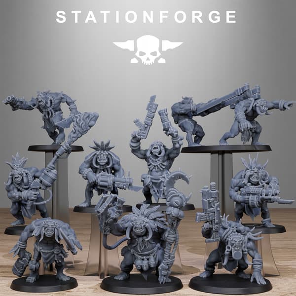 Orkaz Tribal Infantry – x10