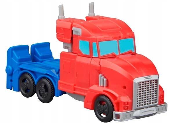 TRANSFORMERS PLAY SET: OPTIMUS PRIME COMBAT TRAILER TOY FIGURE