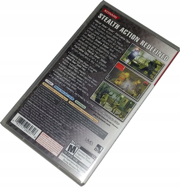METAL GEAR SOLID: PORTABLE OPS / NEW / EN / PSP / NTSC